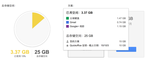 google drive storage